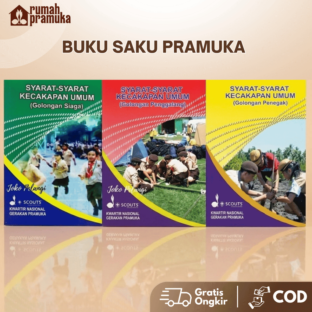 (COD) Buku SKU Pramuka Siaga Penggalang Penegak Buku Pramuka SD SMP SMA LENGKAP