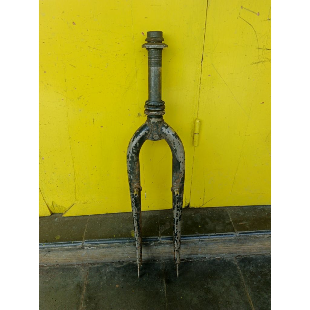 fork sepeda mtb 26 model chrome