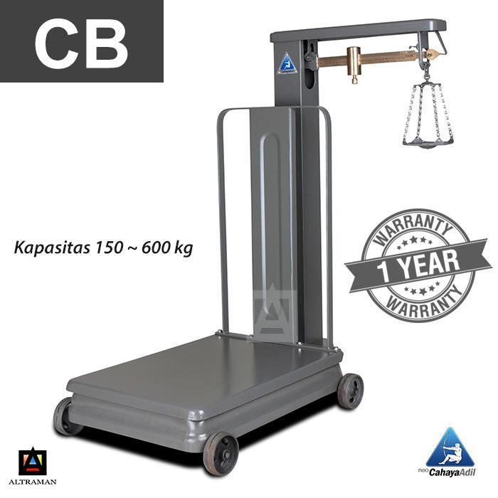 Timbangan Duduk Mekanik Cahaya Adil CB | Timbangan Manual 150kg 300kg 500kg