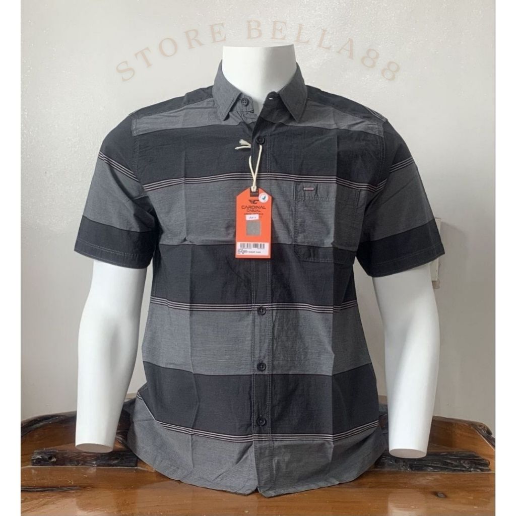 PROMO HEM PRIA CARDINAL CASUAL REGULER-KEMEJA PRIA CARDINAL CASUAL LENGAN PENDEK NEW SERIES