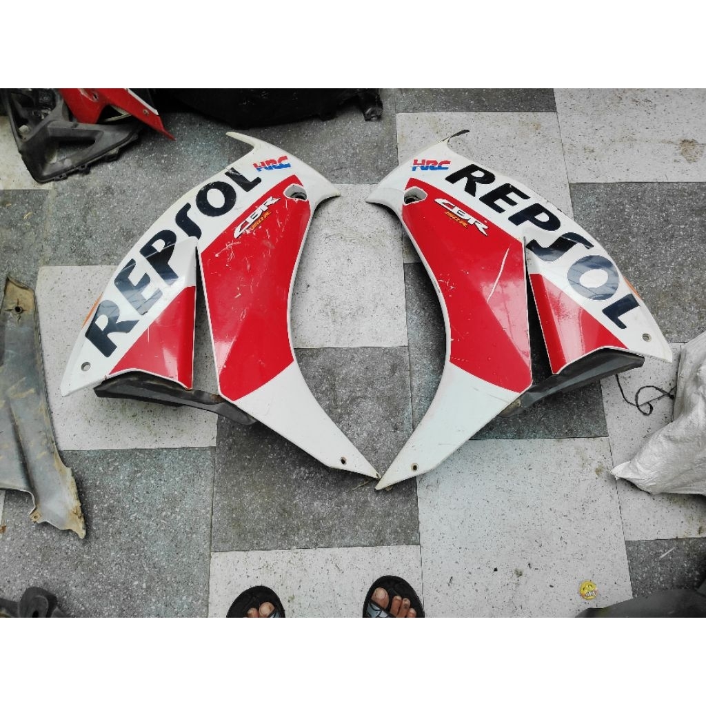 Cover Bodi Fairing Atas Bawah Honda CBR 150 Fi K45A lokal original
