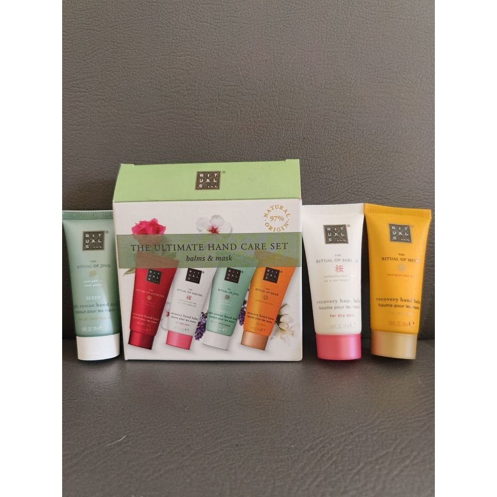 RITUALS RECOVERY HAND BALM CREAM DRY SKIN SATUAN SET HANDCREAM LOTION