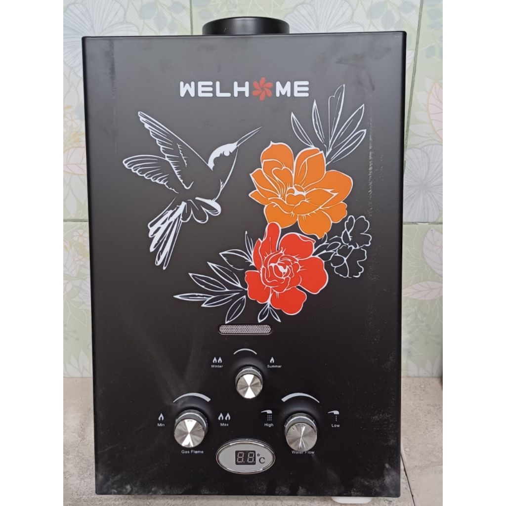 Water Heater Welhome GWH-6LDH / Pemanas Air Gas Welhome