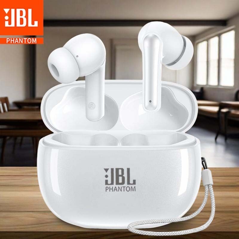 Best Deals Earbud Nirkabel Jbl Phantom Tws Asli Earphone Bluetooth Untuk Gaming Headset Peredam