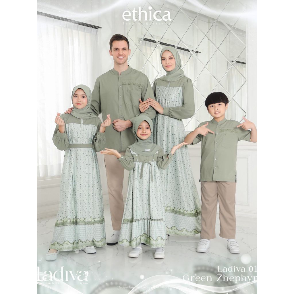 ETHICA//GREEN ZHEPHYR// DRESS MOM & KOKO DAD//