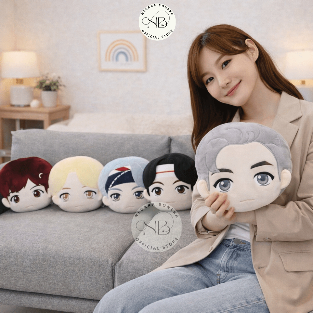 Bantal Korea Bantal Karakter Kpop Lucu dan Imut