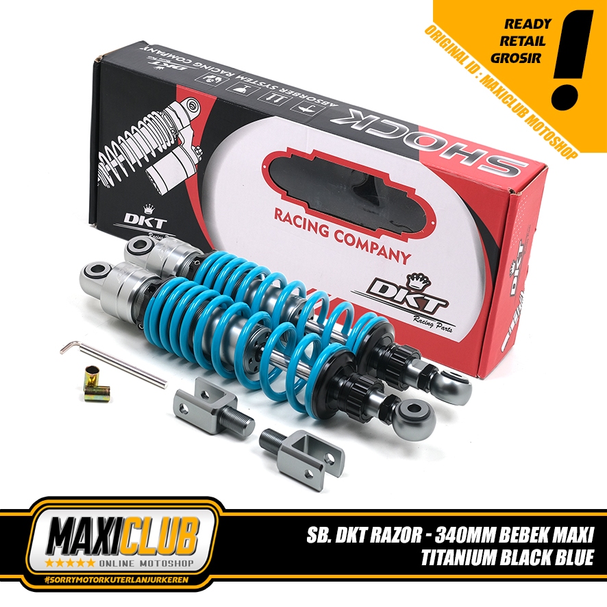 Shockbreaker Shock Belakang Non Tabung DKT RAZOR Bebek Matic 280mm 320mm 340mm NMAX PCX 150 160 XMAX