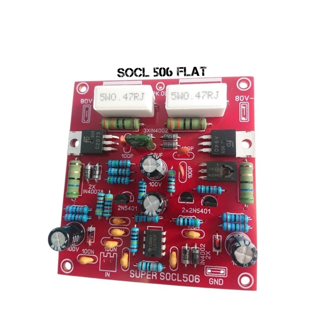Kit Driver SOCL 506 flat, mid-high, low-sub
