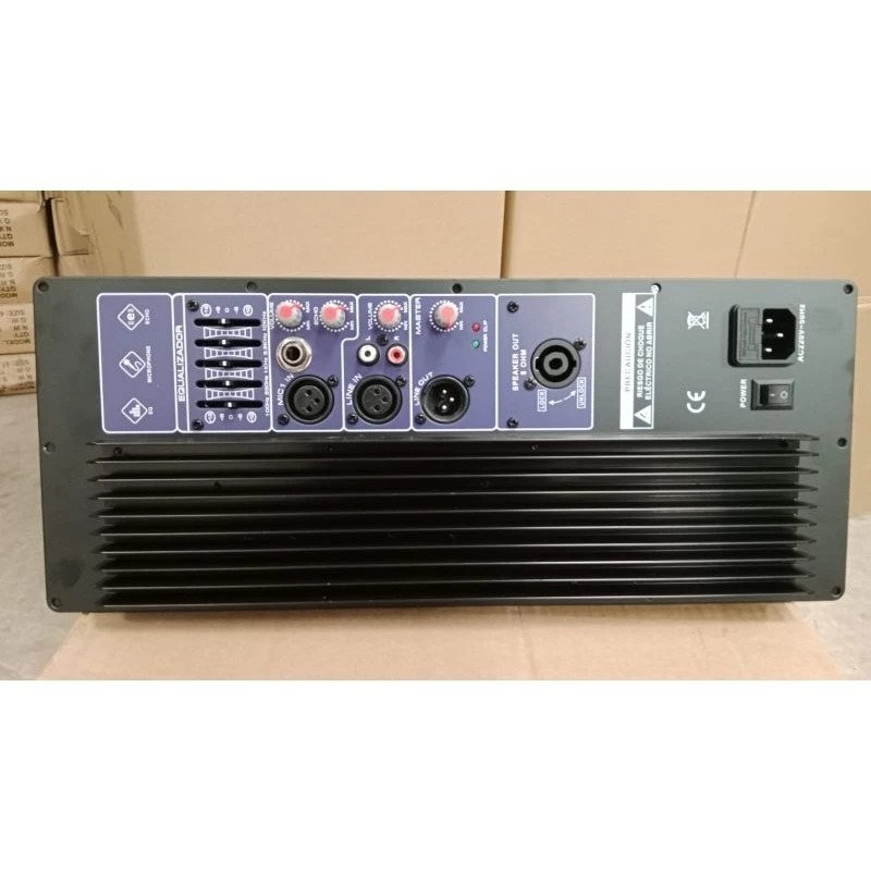MS-Power Kit Mesin Speaker Aktif Huper Ungu PL21