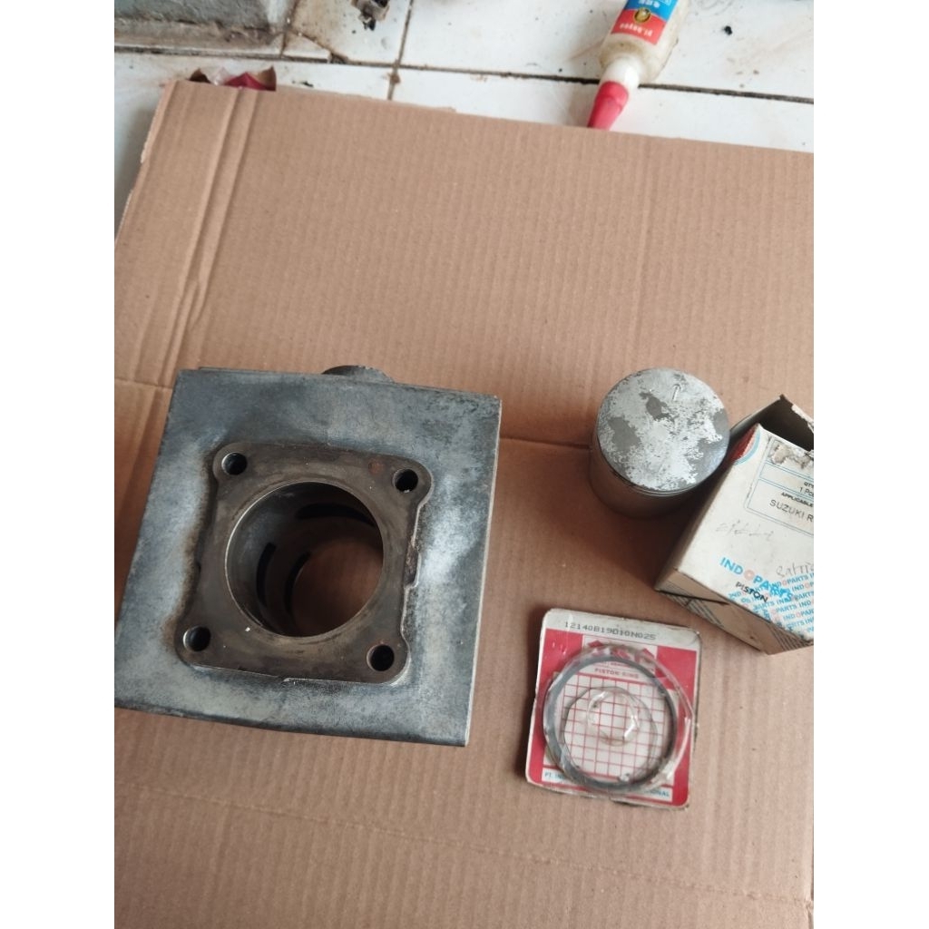 blok satria 2 tak hiu 2005 lscm os 00 original fre piston 25
