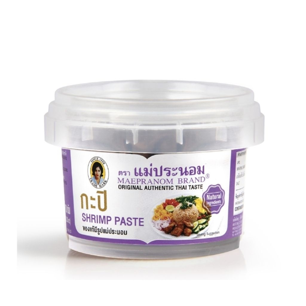 Halal Maepranom Mae Pranom Shrimp Paste 350gr Bumbu Udang Terasi Thailand Mae Pra Nom