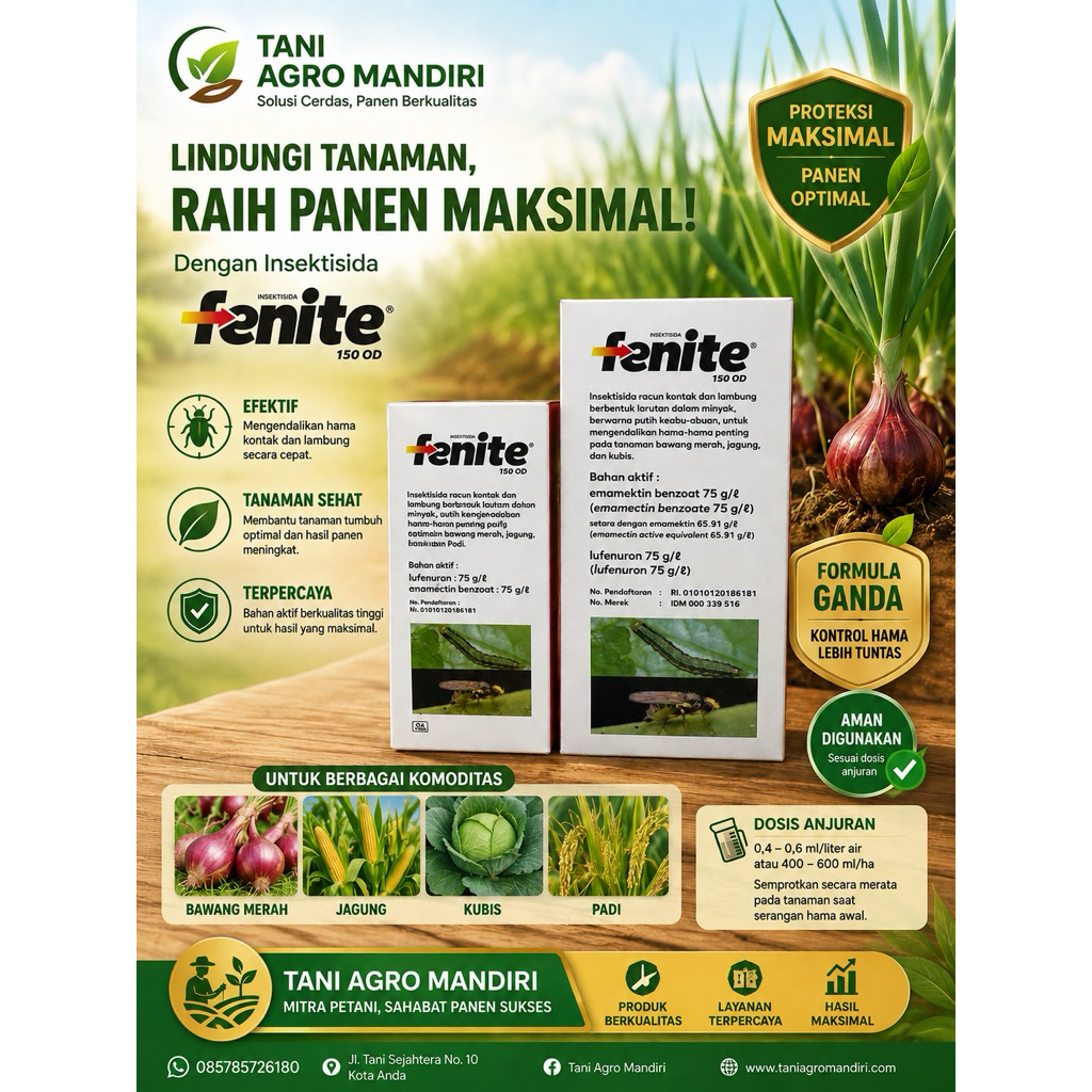 FENITE 150OD EMAMECTIN BENZOAT+LUFENURON