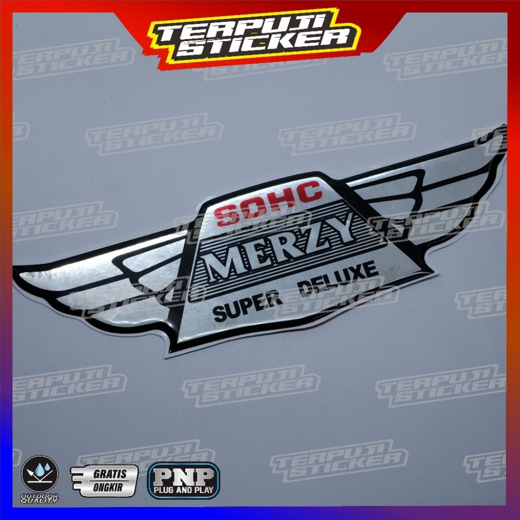 emblem timbul kawasaki binter merzy/emblem sayap binter merzy/emblem box aki binter merzy