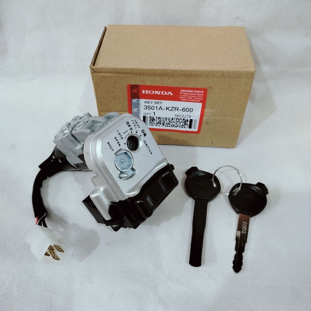 KUNCI KONTAK ASSY SET+ KUNCI JOK MOTOR VARIO 125 KZR VARIO 125 TECHNO