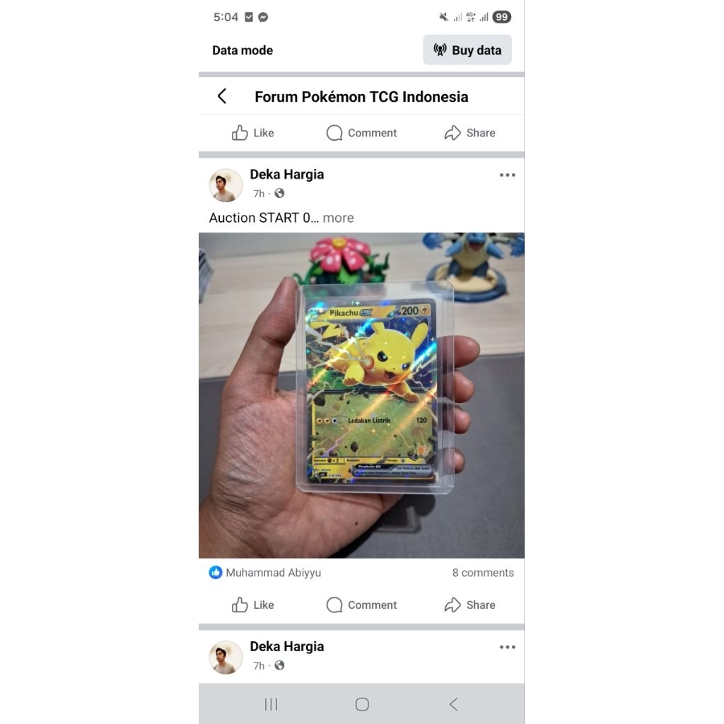 pikachu ex tcg pesanannn