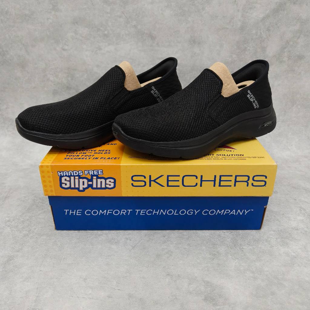 Skechers Go Walk Arch Fit 2.0-Hands Free 2 Slip-ins Size 41 | 216600/BBK Sepatu Original Second Beka