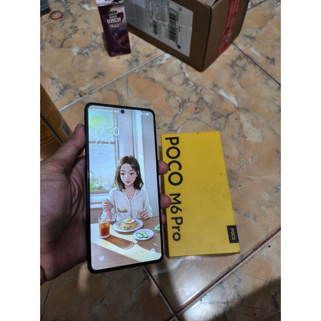 Poco m6 pro 8/256  bekas/second