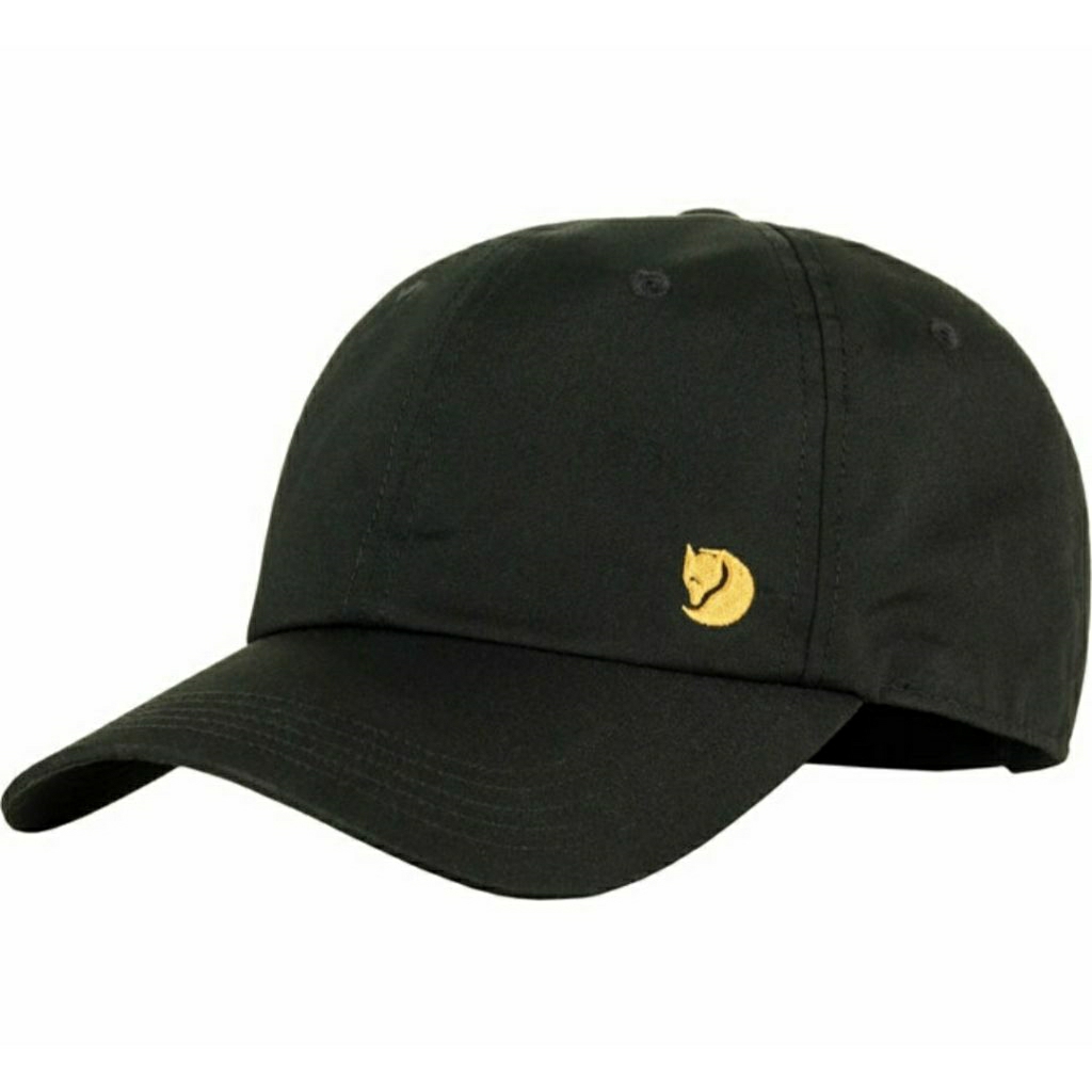 FJALLRAVEN BERGTAGEN CAP BLACK TOPI PRIA TOPI HIKING TREKKING TRAVELING ORIGINAL