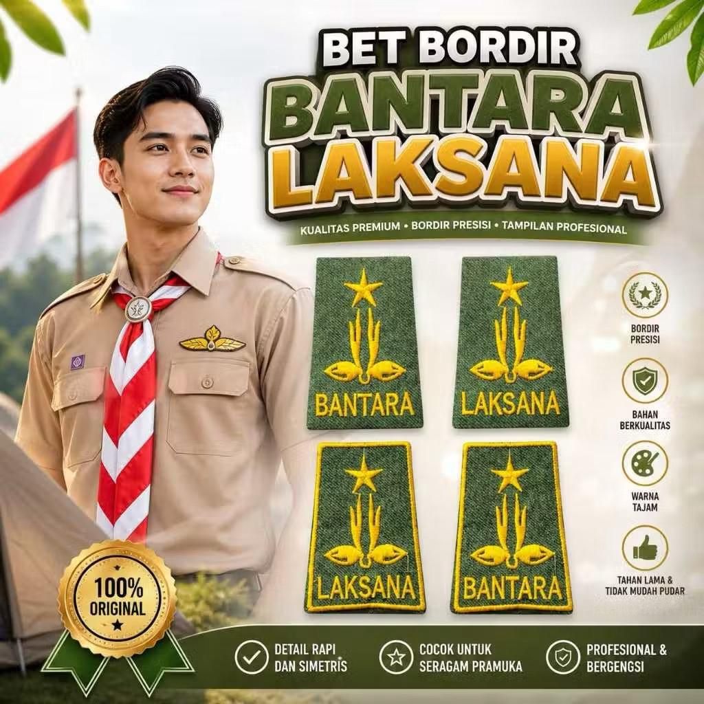 Sepasang Tku Bantara BORDIR / Tku Laksana Bantara Bordir
