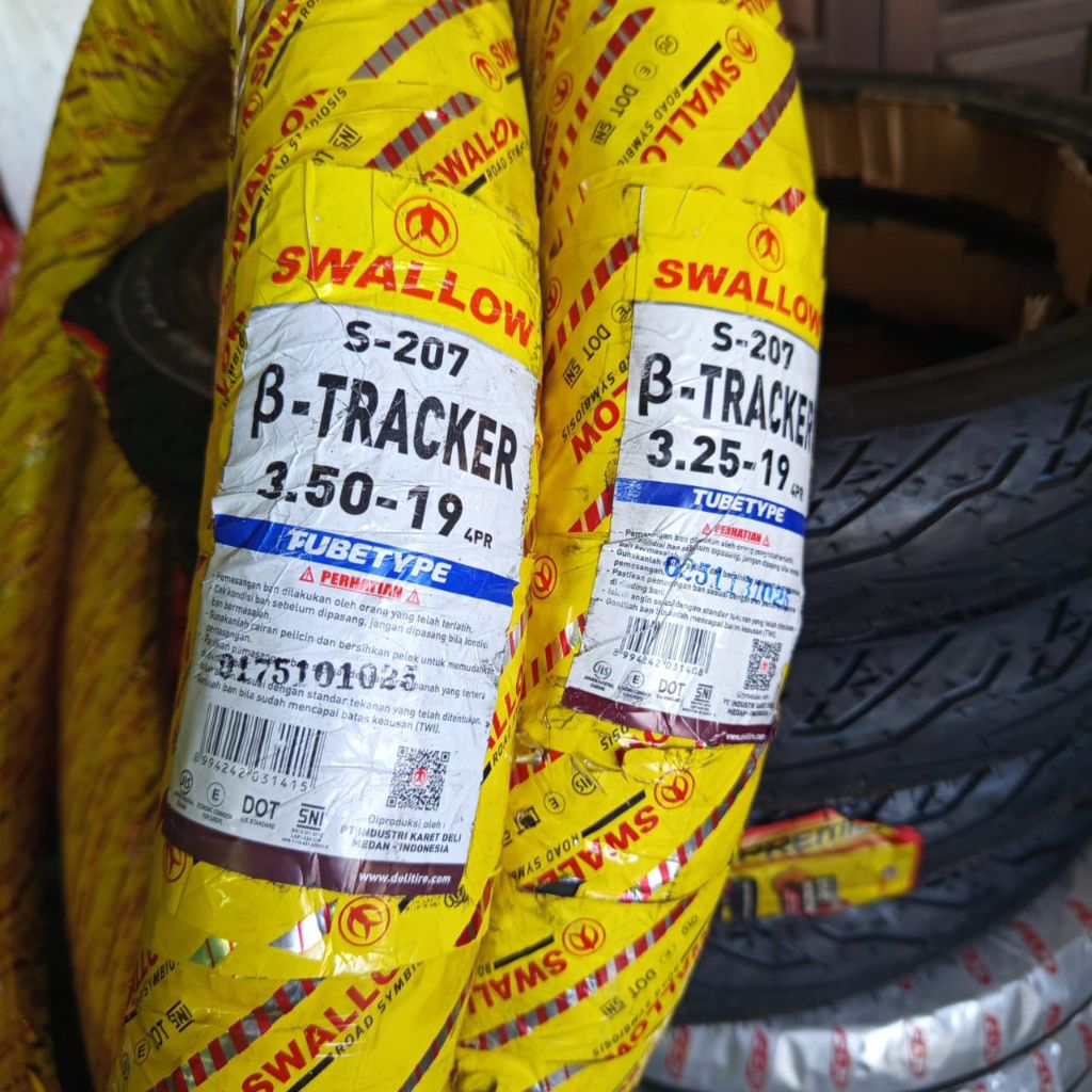 Ban Luar Motor Klasik Swallow S207 B Tracker Ring 19 Tubetype 325 19 350 19 Cocok CB GL BSA Japstyle