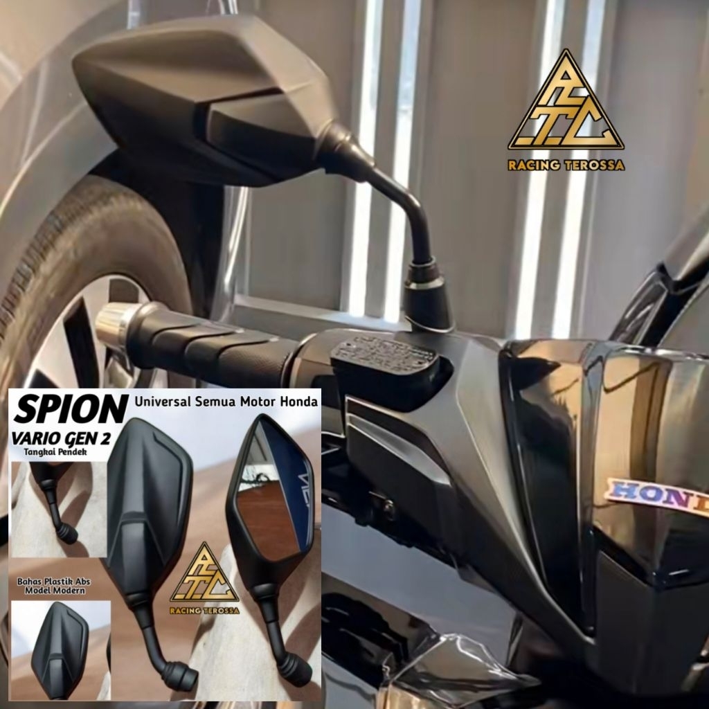 Spion Vario 125 Gen 2 Tangkai Pendek - Spion Vario 125 Gen 2 - Spion Vario Karbu Vario Kzr Vario Led