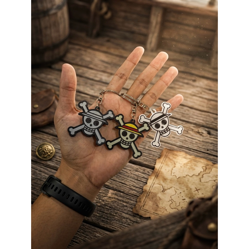 Gantungan Kunci ( Ganci / Keychain ) One Piece Luffy