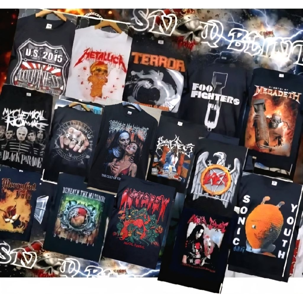 kaos band DREAMTHEATER/BLACK LABEL SOCIETY