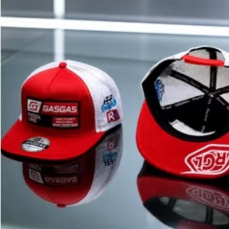 Topi Snapback Jaring Trucker Motocross Racing KTM RX KING VESPA / Topi Trucker Jaring Snapback Pria 