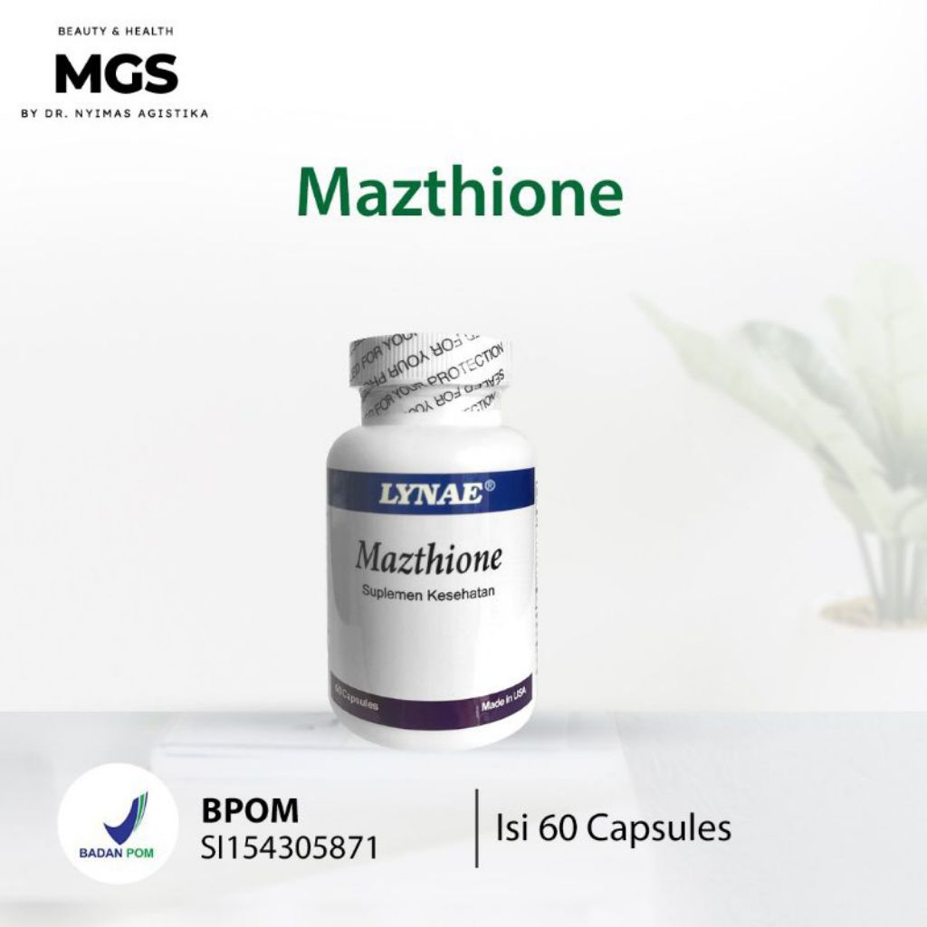 BISA COD | Lynae Mazthione Botol 60 Kapsul BPOM