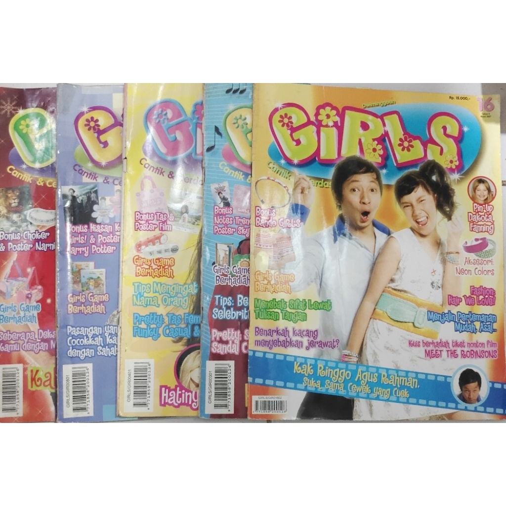 MAJALAH GIRLS BEKAS