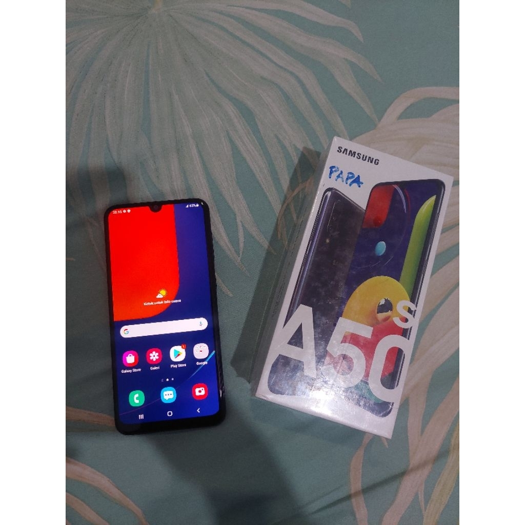 Samsung A50s 6/128 second / bekas Fullset
