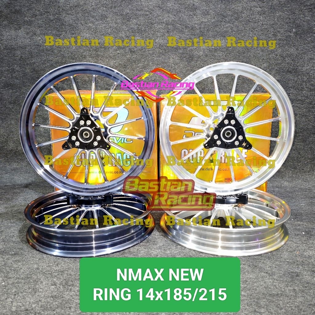 VELG NMAX NEW DELKEVIC DND  RACE SPEED RING 14 LEBAR 185x14 & 215x14 NMAX NEW NMAX OLD NMAX NEO NMAX