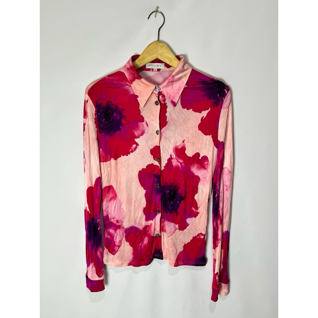 vintage celine blossom blouses