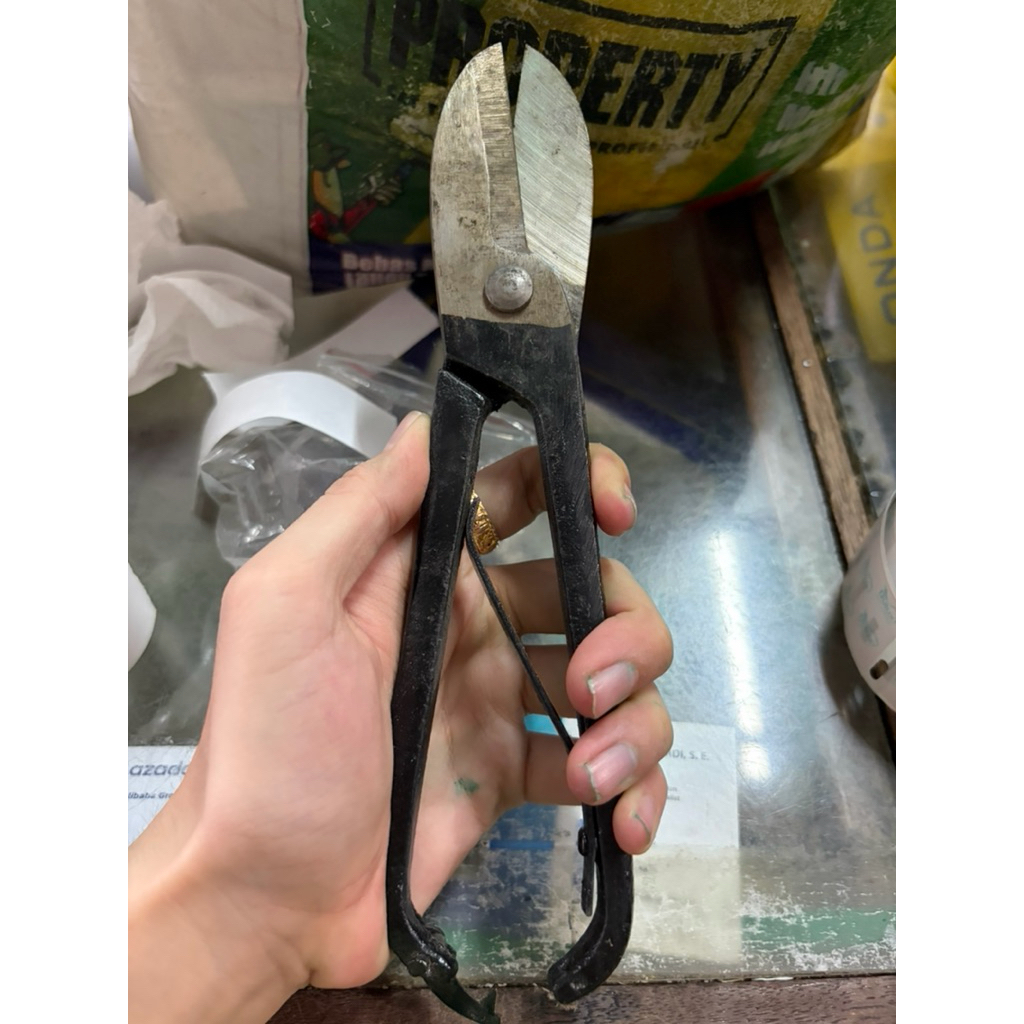 Gunting Seng / Baja Ringan kecil  Bagus Tebal Murah Berkualitas