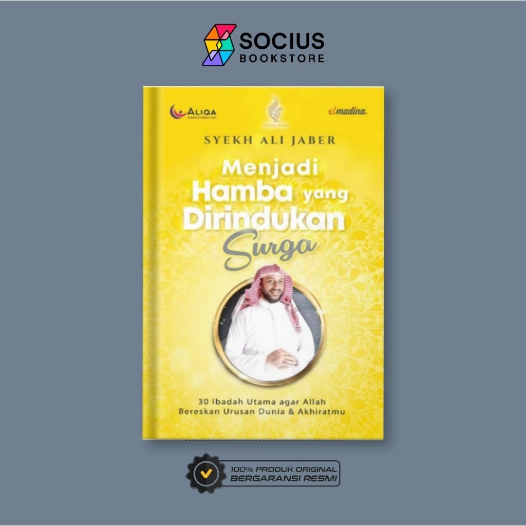 BUKU [ ORIGINAL ] MENJADI HAMBA YANG DIRINDUKAN SURGA - SYEKH ALI JABER