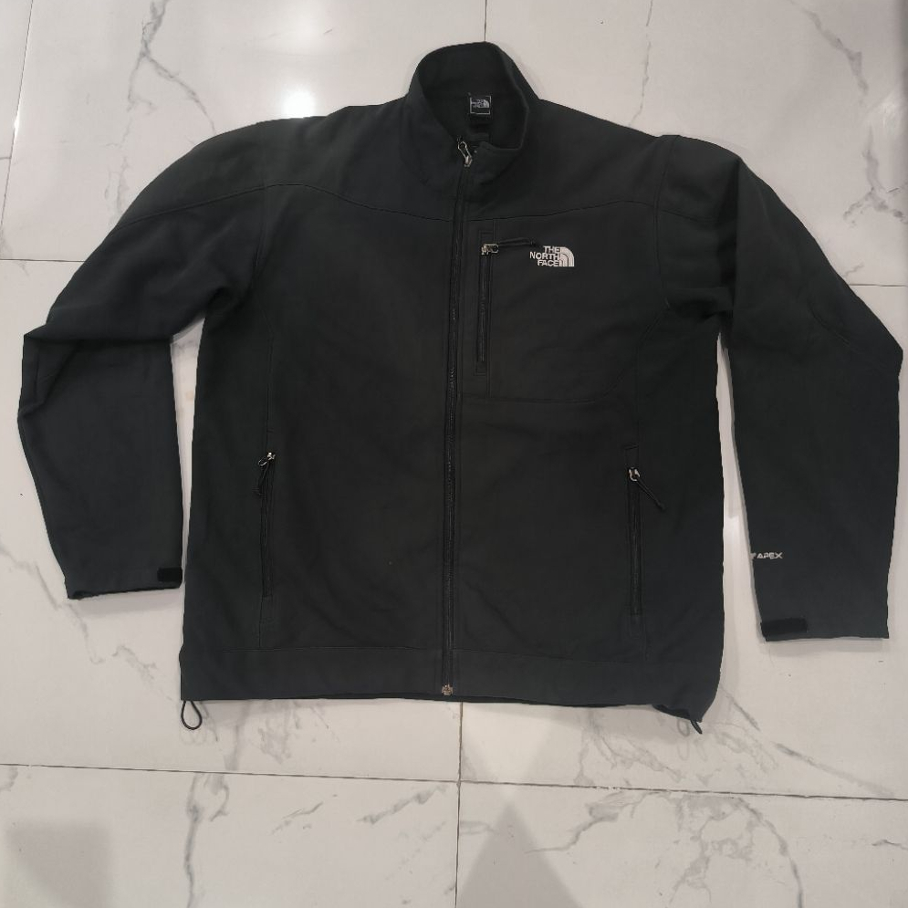 Jaket Gunung Hitam keren TNF Apex
