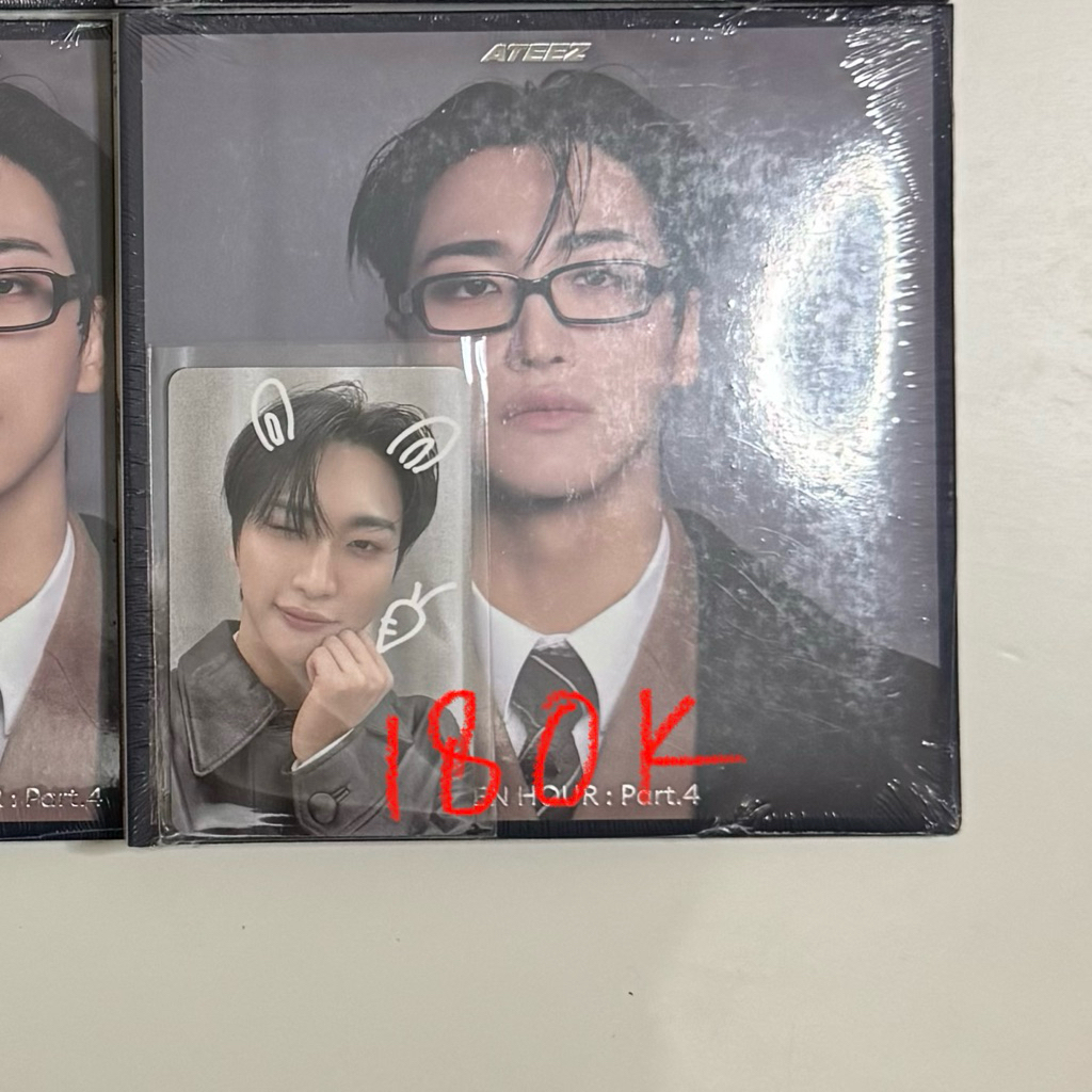 [Ready Stock] Ateez Seonghwa Digipack Golden Hour Part 4 Lucky Draw Apple Music Appmus LD