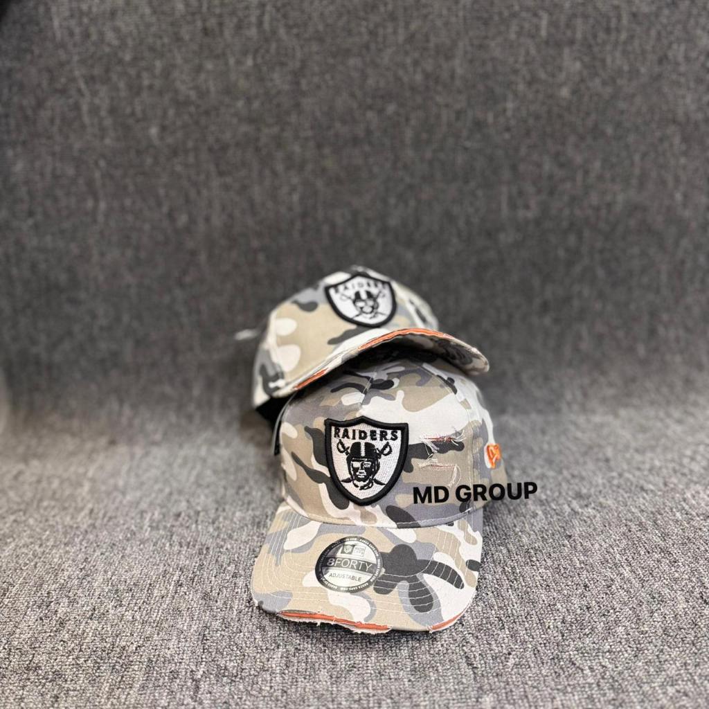OTJ Topi Baseball Pria - Topi Baseball Motif Camo Raiders Terbaru 2026 Kekinian