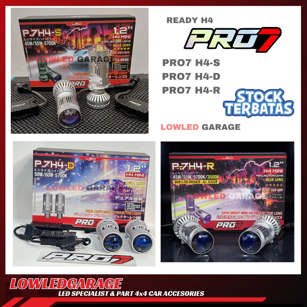PRO 7 H4-S | PRO7 H4-D | PRO 7 H4-R | MINI PROJECTOR LENS ORIGINAL PRO7 H4