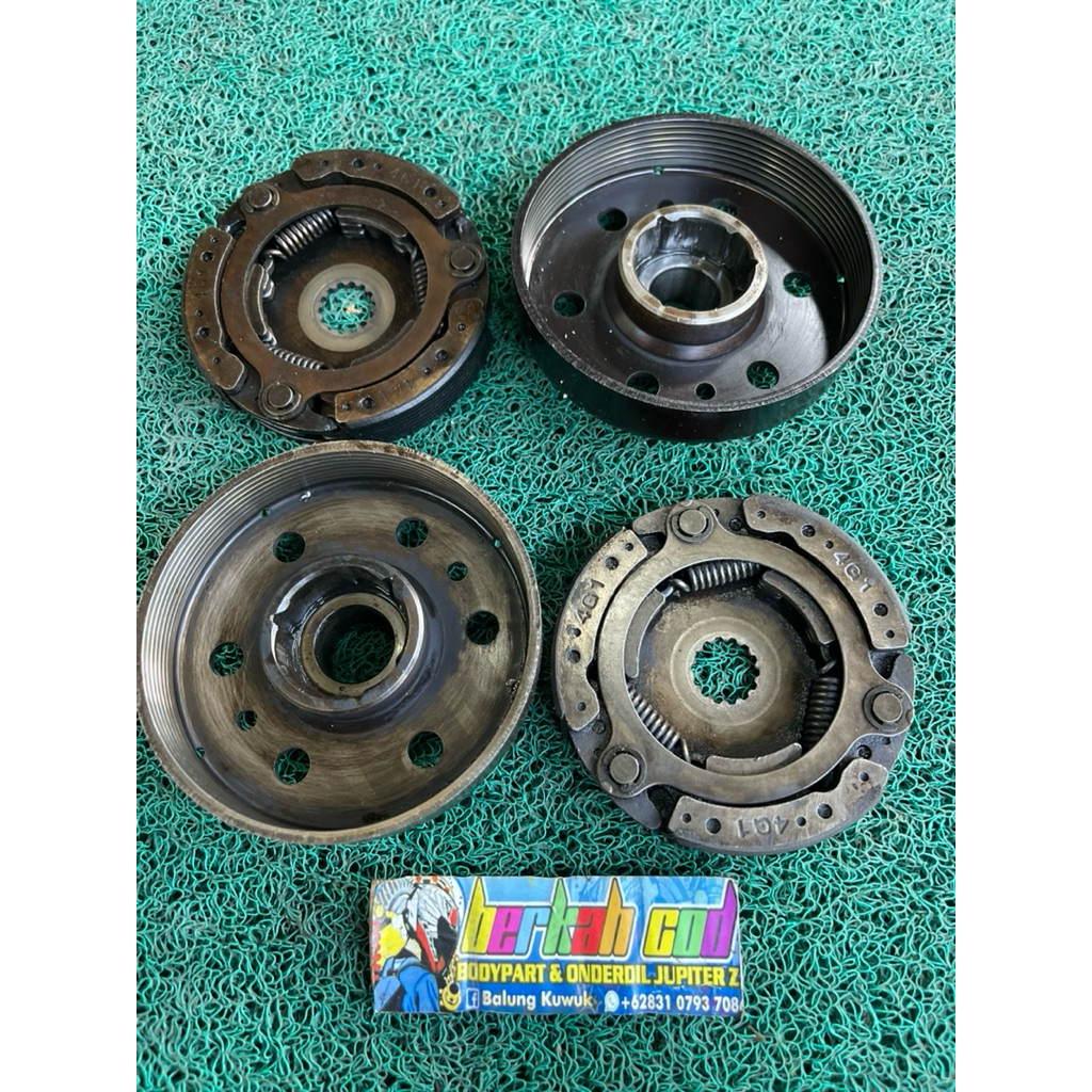 lonceng ganda mangkok ganda set kampas ganda original copotan jupiter z burhan,vega new,vega lama,cr