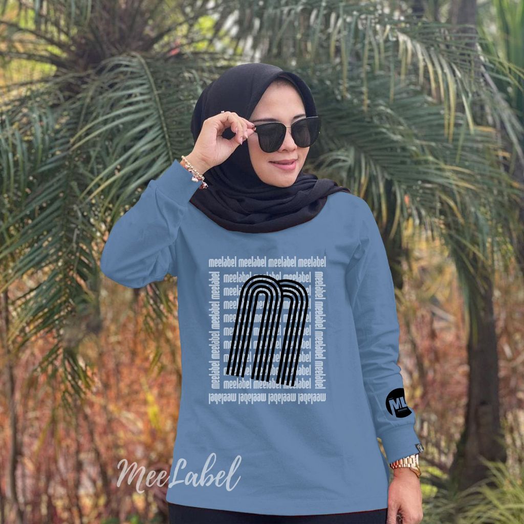 kaos zolaqu ori / atasan wanita lengan panjang / zolaqu original combed kaos atasan wanita - zolaqu
