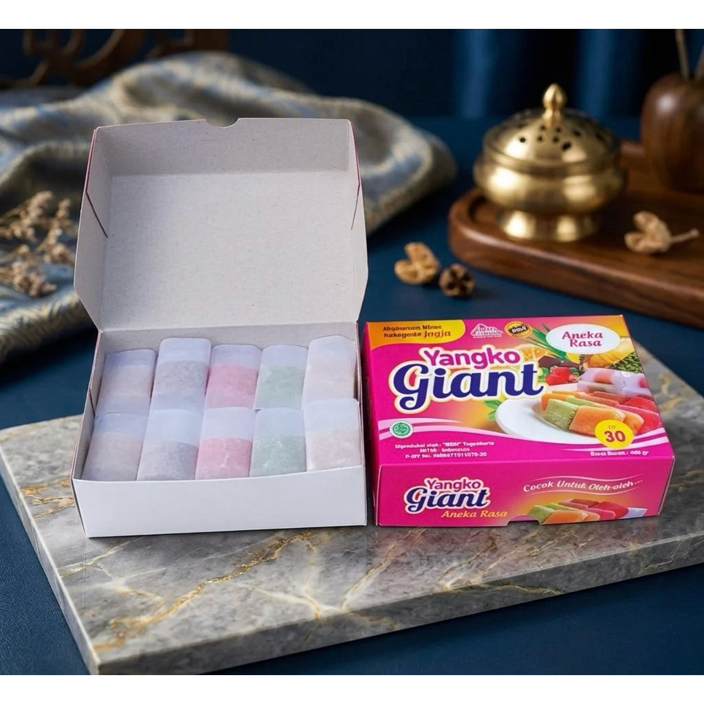 [YANGKO GIANT] ANEKA RASA ISI 30 Oleh-Oleh Legendaris Khas Jogja