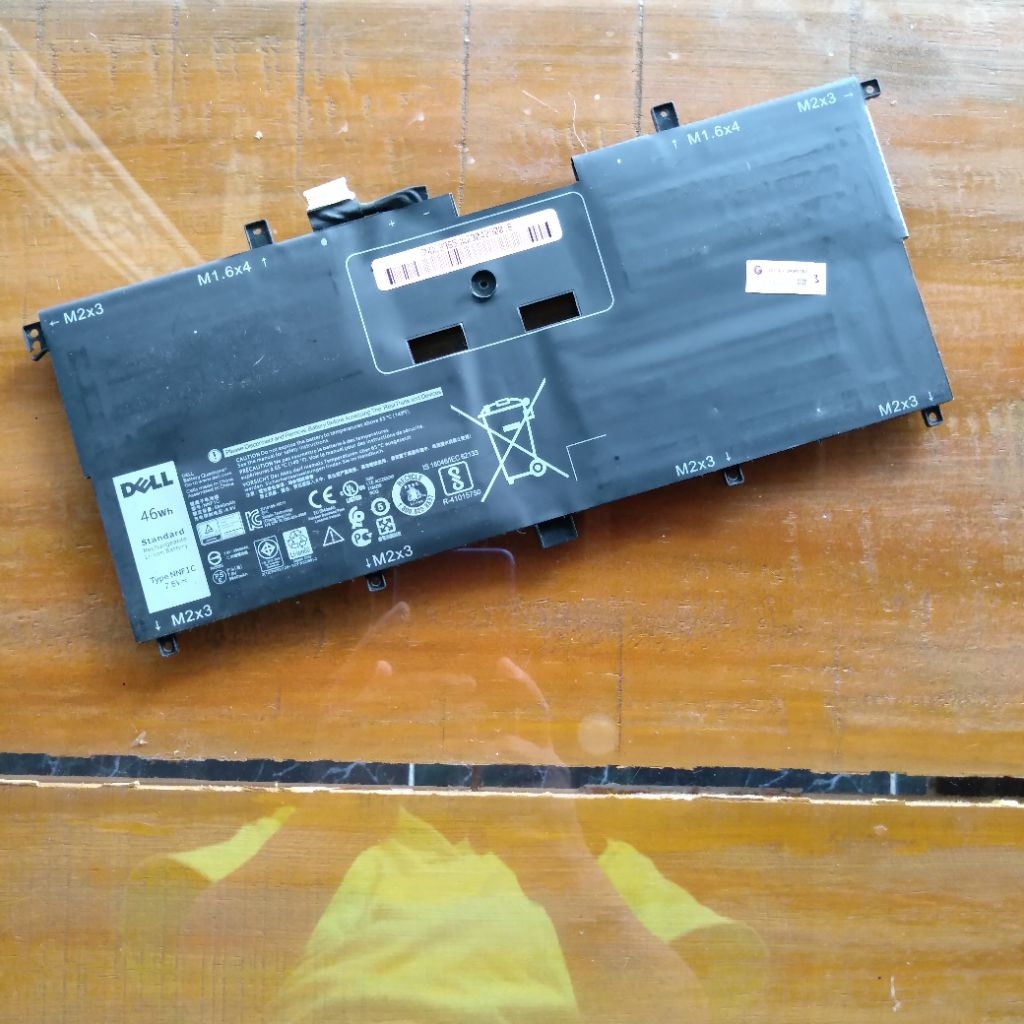 baterai copotan dell xps 13 9365 model p71g