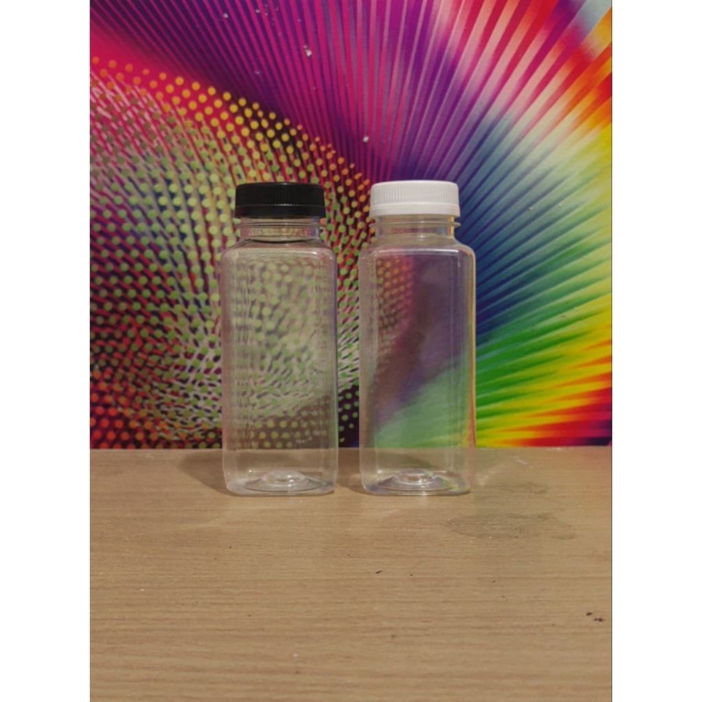 Botol Kale Kotak 250ml / Botol 250ml / Botol Jus 250ml