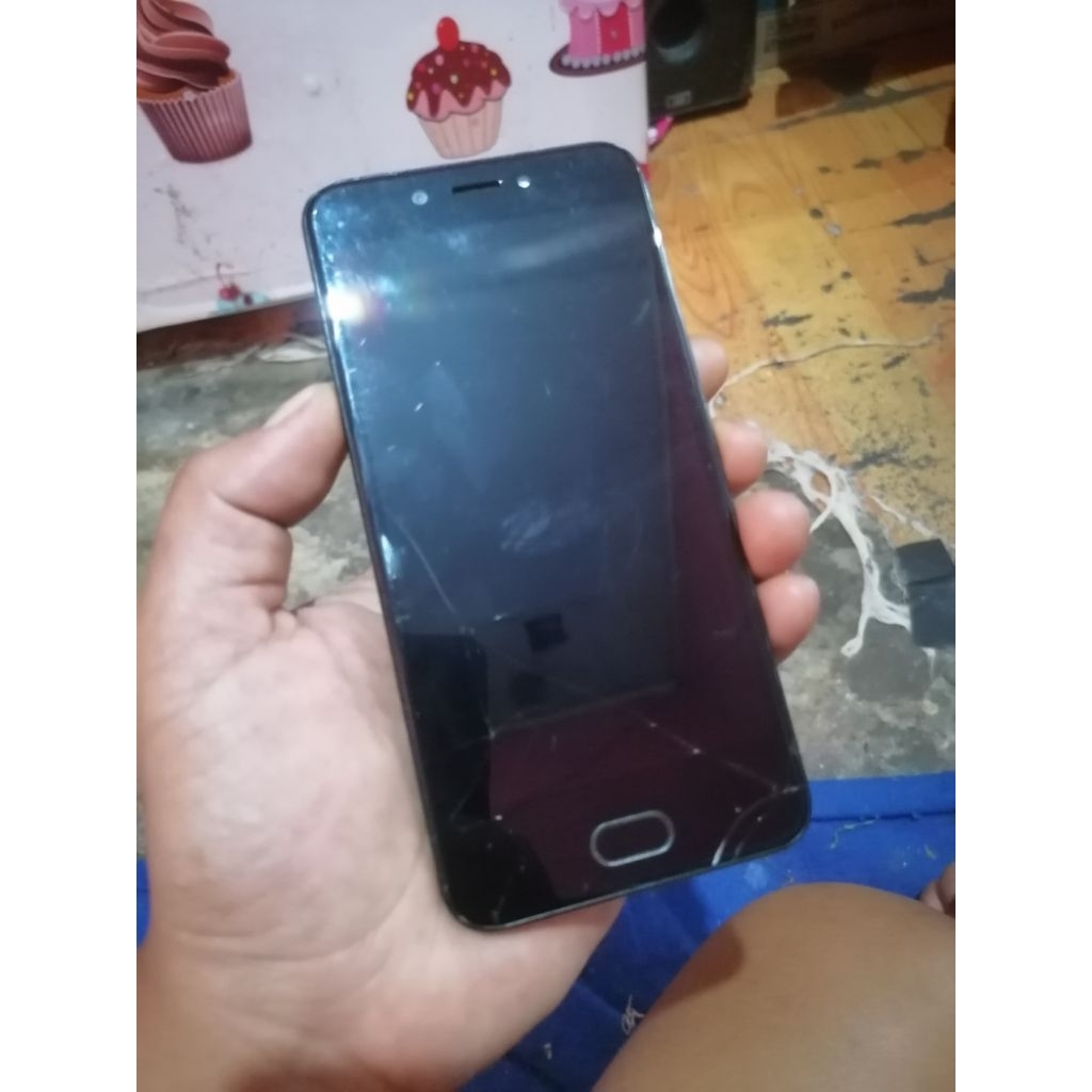 LCD Evercoss Genpro s50 ori copotan normal minus retak sentuh normal