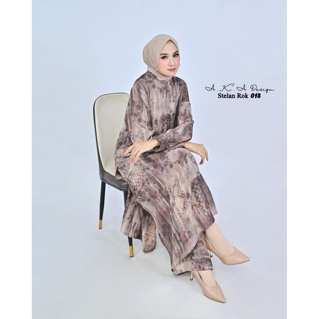 setelen abaya kulot premium by aka design