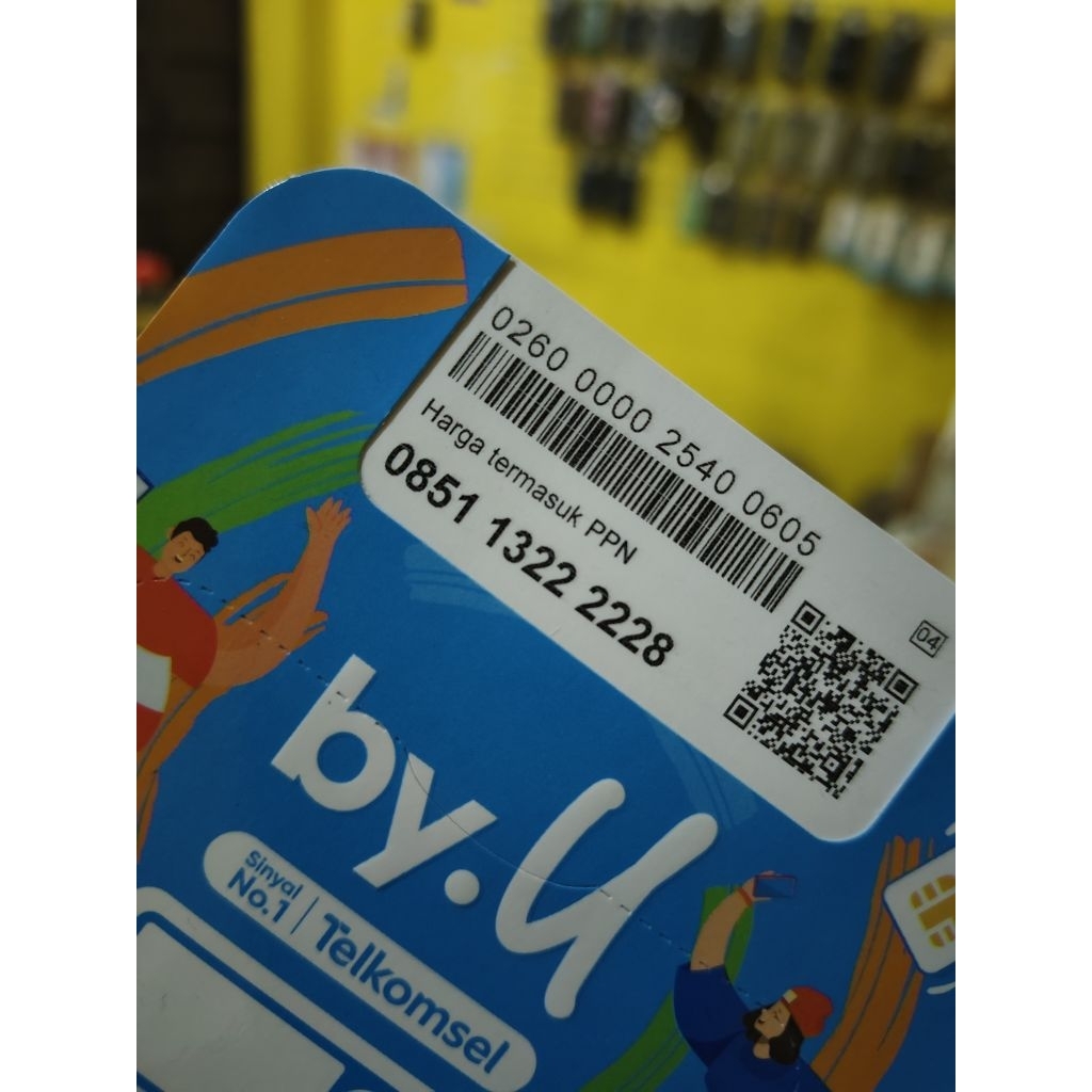 Nomor Cantik Byu 222229