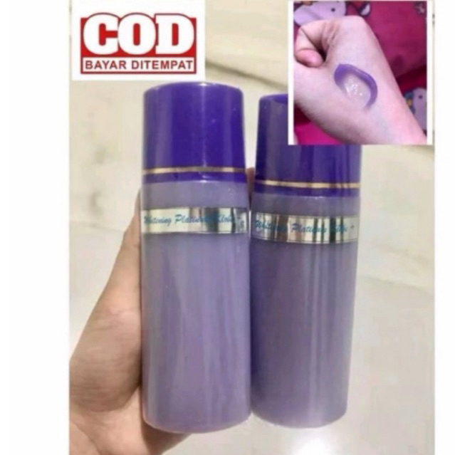 Whitening Platinum Klobe | Lotion Malam | Lotion Whitening Malam