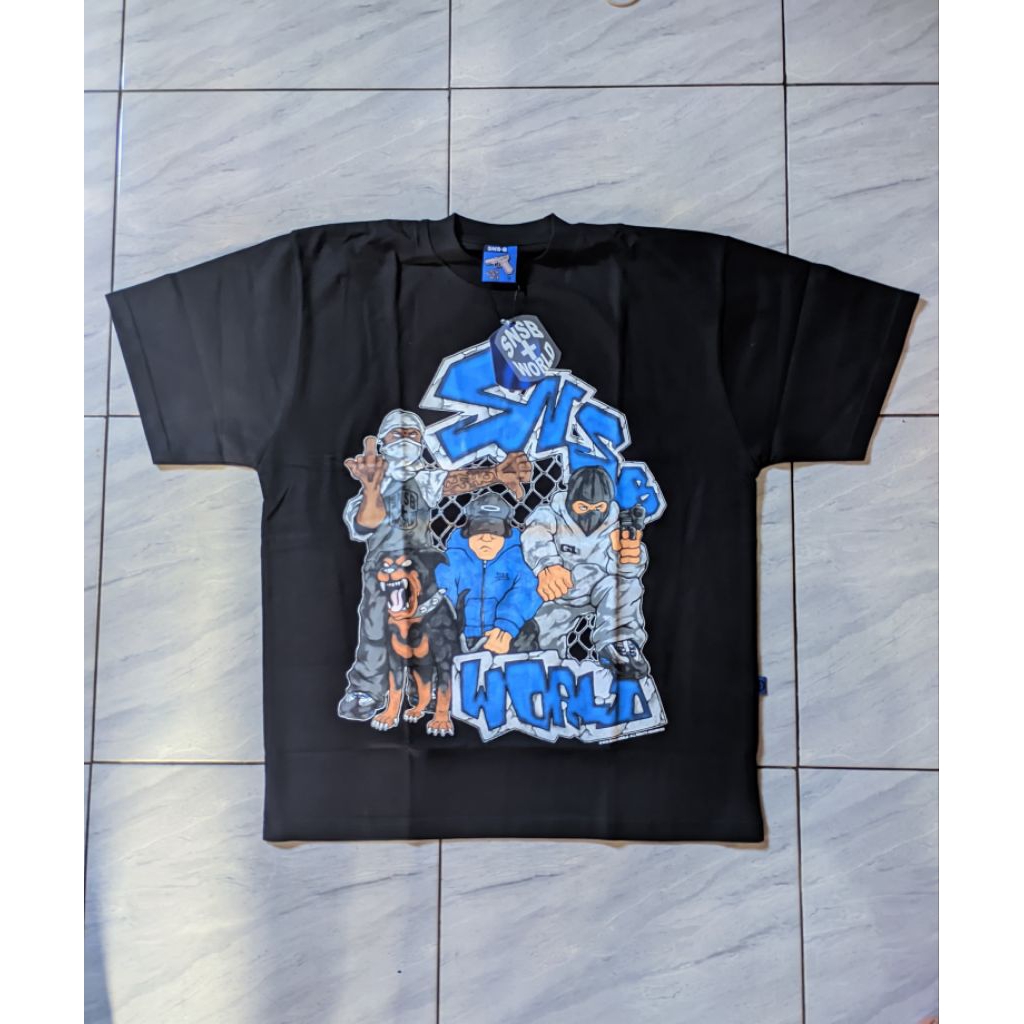 tshirt crew snsb black new