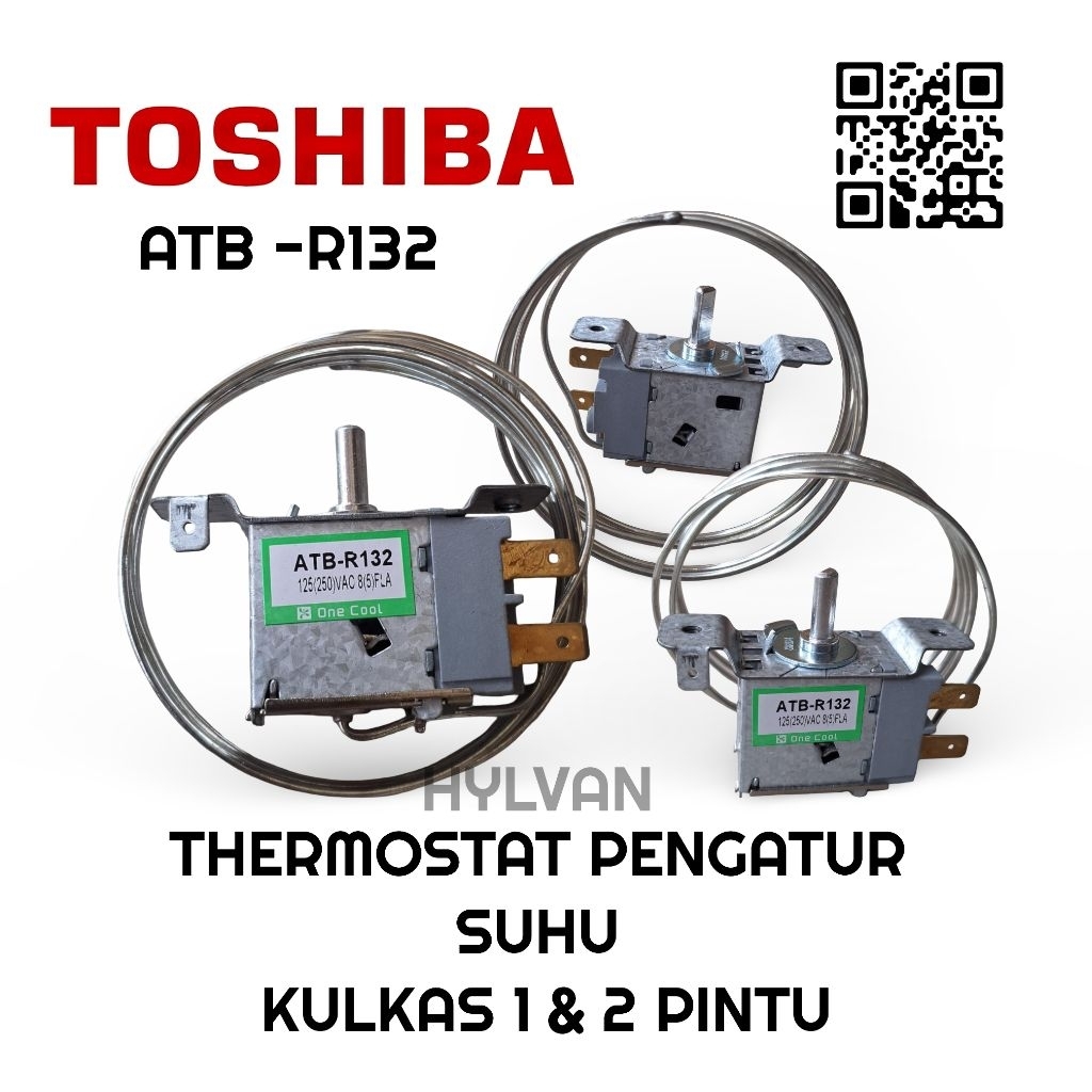 THERMOSTAT PENGATUR SUHU KULKAS 2 PINTU TOSHIBA